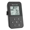 TFA Dostmann 14.1504 Grillthermometer mit Kabelfühler, Alarm, Timer, Kerntemperaturüberwachung für Niedergaren, Schweinefleisch, Rindfleisch, Wild, Truthahn, Lamm, Kaninchen