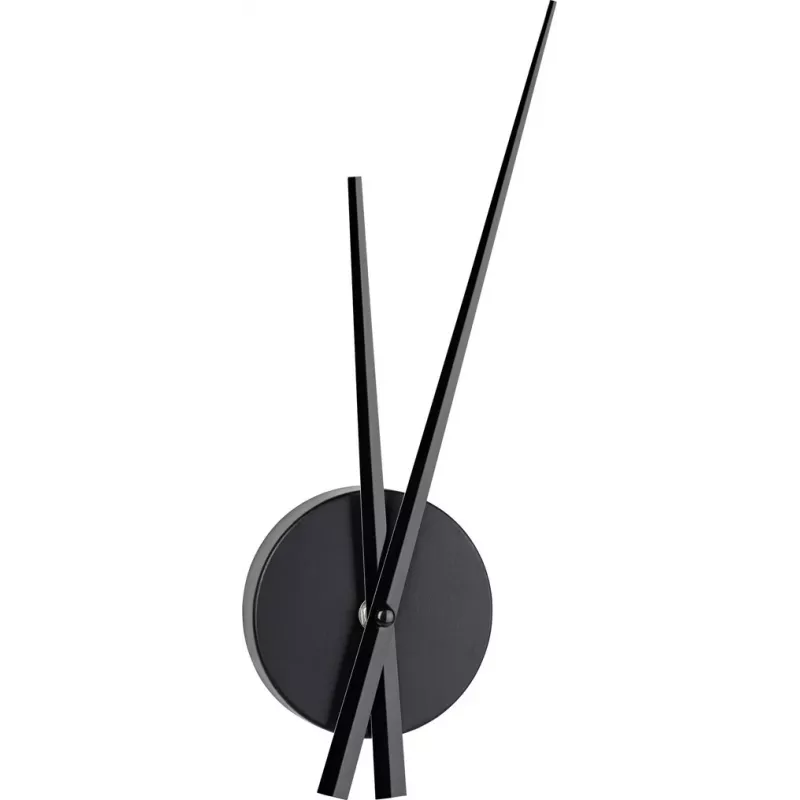 TFA Dostmann Quarz-Wanduhr 60.3036.01 Schwarz 96 mm x 310 mm x 33 mm