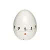 TFA DOSTMANN Eier-Küchentimer, mechanisch, weiß, 60 Minuten, Glocken-Alarm, 60 x 74 mm 38.1002