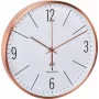 TFA Dostmann 60.3534.51 Runde Kupfer-Weiße Quarz-Wanduhr