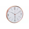 TFA Dostmann 60.3534.51 Runde Kupfer-Weiße Quarz-Wanduhr