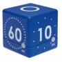 TFA Dostmann Timer CUBE Digitaler Würfel-Timer, Blau 38.2036.06