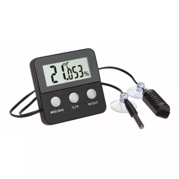 TFA TERRACHECK Thermo-/Hygrometer Schwarz (30.5044.01)