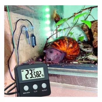 TFA TERRACHECK Thermo-/Hygrometer Schwarz (30.5044.01)