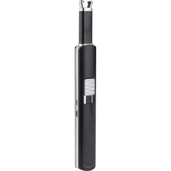 TFA Dostmann 98.1119.01 Spark wiederaufladbares Arc-Küchenfeuerzeug Schwarz-Silber