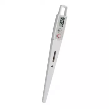 TFA Dostmann 30.1040.K Kalibriertes Küchenthermometer (ISO) mit automatischer Abschaltung, HACCP & EN 13485, Kerntemperaturüberwachung