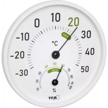 TFA Dostmann Digital Thermo-Hygrometer Weiß 45.2045.02