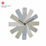 TFA Dostmann 60.3020.30 Quarz-Wanduhr 400 mm bunt schleichendes Uhrwerk leise