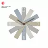 TFA Dostmann 60.3020.30 Quarz-Wanduhr 400 mm bunt schleichendes Uhrwerk leise
