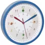 TFA Dostmann 60.3058.06.90 Quarz-Wanduhr 308 mm Blau