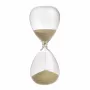 TFA Dostmann Gold-Sanduhr, Transparent, 5 Minuten, Glas, Schwarze Kappen 18.6009.53.90