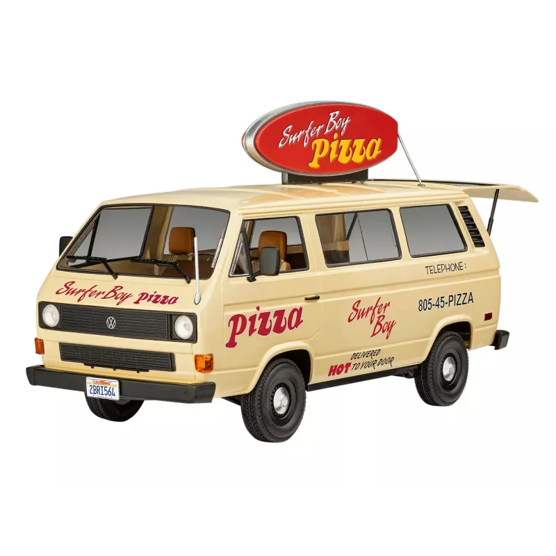 Revell Stranger Things VW T3 Bus Surfer Boy 1:24 Plastikmodellbausatz 07725
