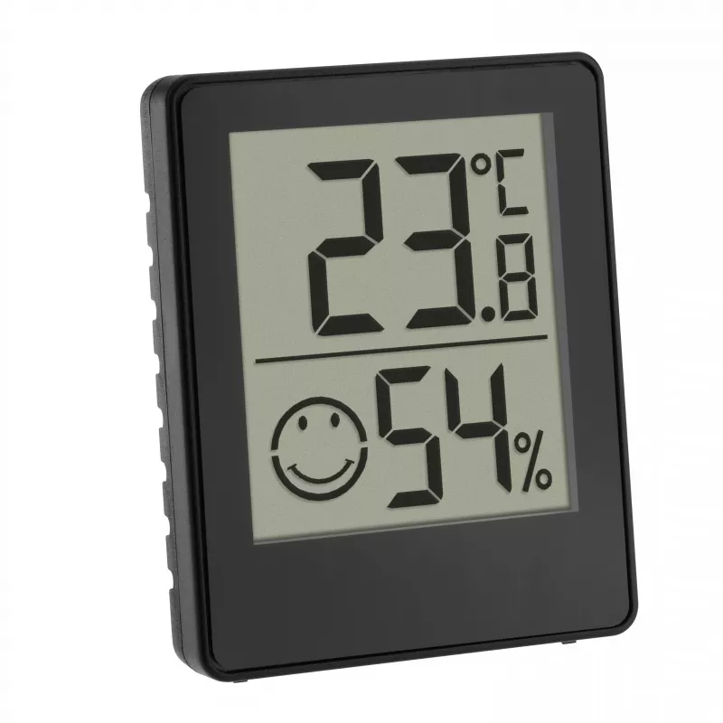 TFA Dostmann Digitales Thermo-Hygrometer Schwarz (30.5039.01.03)