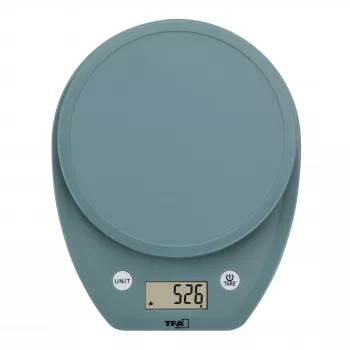 TFA Dostmann MOCHI Digitale Küchenwaage 5 kg Türkis 50.2007.20