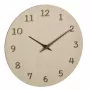 TFA Dostmann 60.3072.01 Quarz-Wanduhr 298 mm Helles Holz
