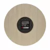 TFA Dostmann 60.3072.01 Quarz-Wanduhr 298 mm Helles Holz