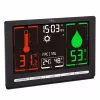 TFA Dostmann METEOCHROME Funk-Wetterstation mit Farbdisplay, 12-24h-Vorhersage, Außensensor, DCF-77-Uhr 35.1132.01