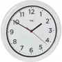 TFA Dostmann 60.3078.02 Quarz-Außenwanduhr Weiß Spritzwassergeschützt