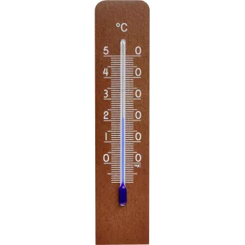 TFA Dostmann Analoges Innenthermometer Walnuss (12.1057.03)