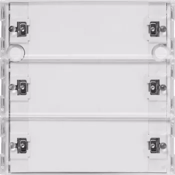 Gira KNX RF Tastsensor 3-fach System 55, Reinweiß Glänzend 510300