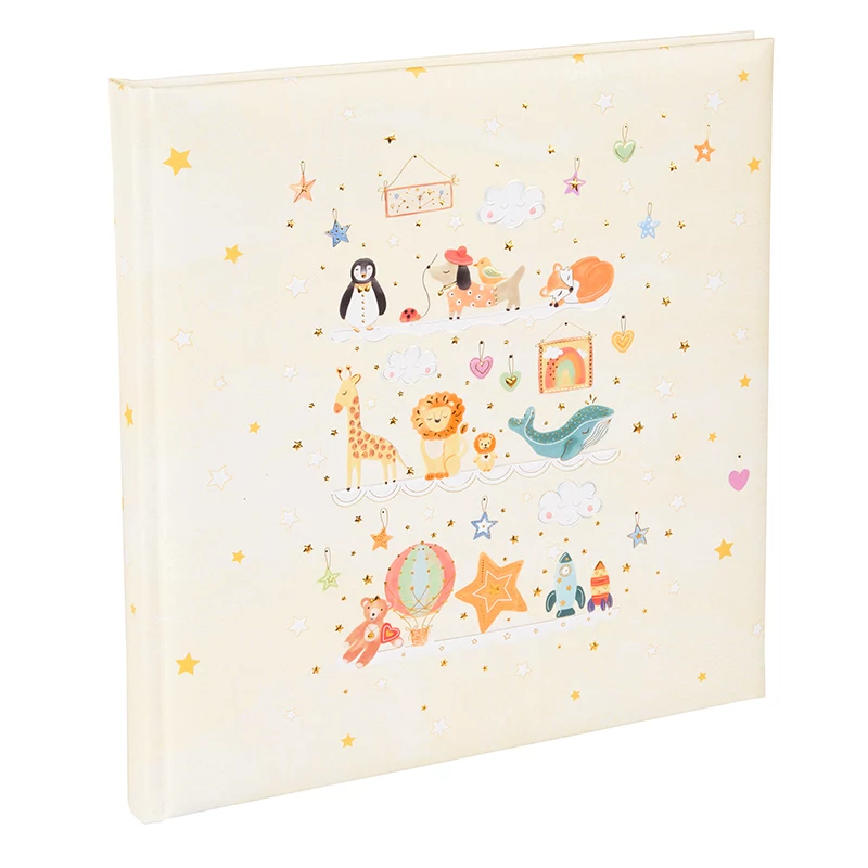 Goldbuch Toy Zoo 30x31 60 weiße Seiten Babyalbum 15625