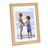 TFA Dostmann FRAMEO App Digitaler WiFi Bilderrahmen 10,1 Zoll 1280x800 IPS Touchscreen 32GB Braunes Holzdesign 37.1002.08
