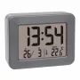 TFA Dostmann 60.2044.10 Quarz-Wecker Grau mit Einzelalarm