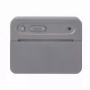 TFA Dostmann 60.2044.10 Quarz-Wecker Grau mit Einzelalarm