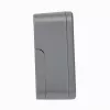 TFA Dostmann 60.2044.10 Quarz-Wecker Grau mit Einzelalarm