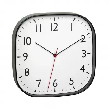 TFA Dostmann Wanduhr Schwarz 60.3076.01