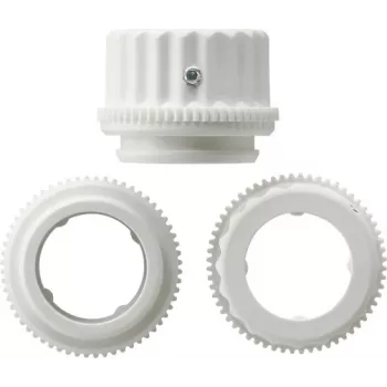 Gira Ventiladapter 112600 für Heizungsantriebe, M30 x 1,5, Weiß