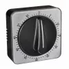 TFA Dostmann Mechanische Küchenuhr Schwarz 38.1043.01