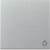 Gira Wippschalter 328526 Lichtsymbol System 55 Aluminium