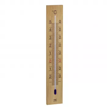 TFA Dostmann Eichen-Wandthermometer 12.1059.01