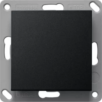 Gira EnOcean Funk-Wandtaster, 1-fach, Schwarz 2421005