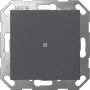 Gira KNX Wippabdeckung, Einfach, Anthrazit 517128