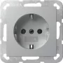 GIRA 418026 SCHUKO Steckdose System 55 Unterputz Aluminium