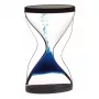 TFA Dostmann 3-Minuten Sanduhr Blau, Mechanische Sanduhr, Glas 18.6008.06