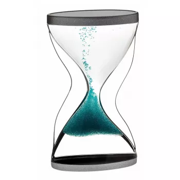 TFA Dostmann Sanduhr Timer 15 Minuten Grün Mechanisch 18.6008.04