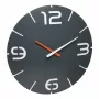 TFA Dostmann Design Funk-Wanduhr Contour, Schwarz/Weiß (60.3536.10)