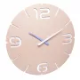 TFA Dostmann Design Funk-Wanduhr Contour, Altrosa/Weiß (60.3536.16)
