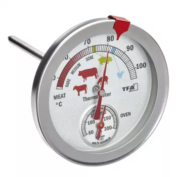 TFA Dostmann Analoges Braten-/Backofenthermometer 14.1027