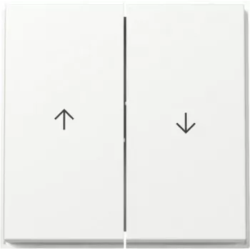GIRA Wippabdeckung 329466 Doppelpfeil TX_44 Reinweiß
