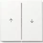 GIRA Wippabdeckung 329466 Doppelpfeil TX_44 Reinweiß
