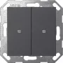 Gira KNX Wippe für Taster, 2-fach, Anthrazit 517328