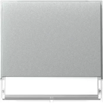 Gira TX_44 Aluminium-Wippe für Taster, Unterputz-Montage 329965