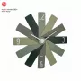 TFA Dostmann 60.3020.04 Quarz-Wanduhr 400 mm Olivgrün schleichender Sekundenzeiger
