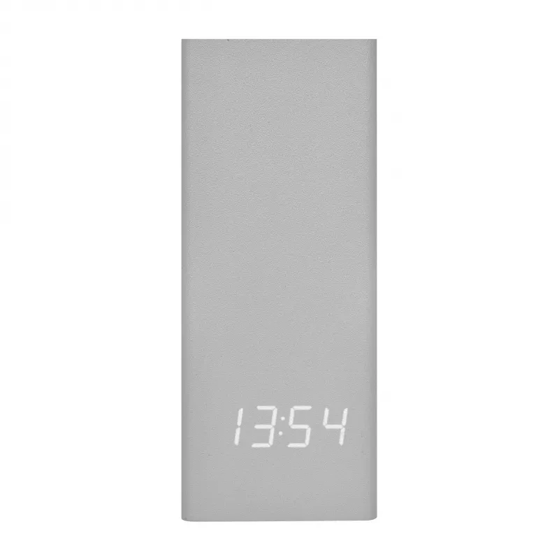 TFA Dostmann 60.2041.15 Quarz-Tischuhr Grau Gelb