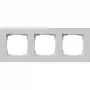 Gira Abdeckrahmen 3-fach flach, Grau 0213375