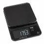 TFA Dostmann COOKIE Digitale Küchenwaage, 5 kg Kapazität, 1 g Genauigkeit, mit Messschüssel, Schwarz 50.2009.01
